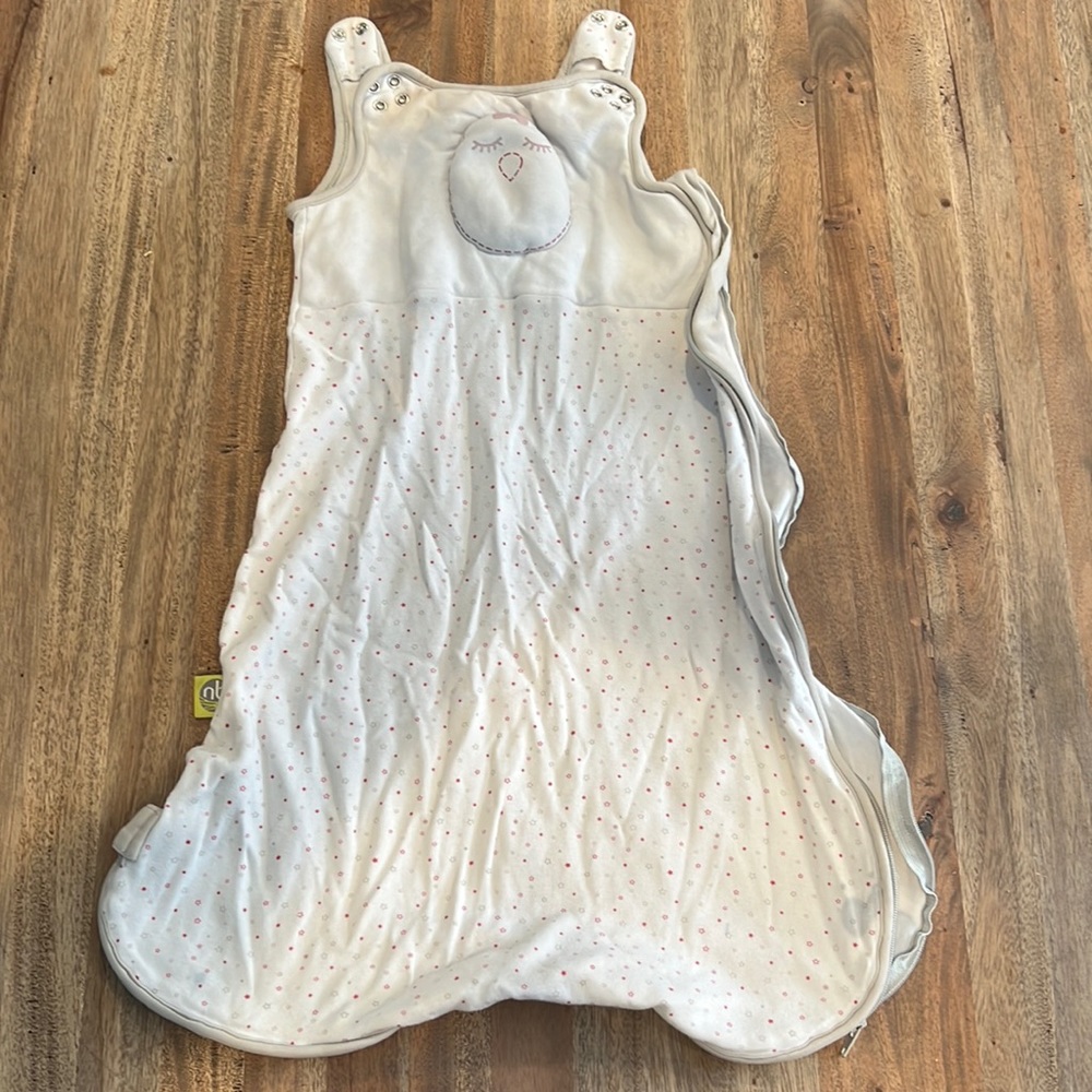 Nested bean sleep sack size medium pink 6-12 months